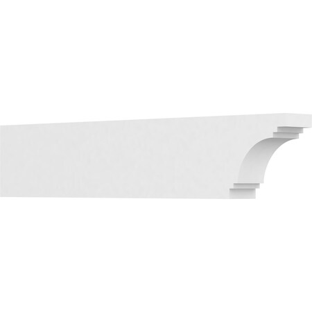 Ekena Millwork Standard Pescadero Architectural Grade PVC Rafter Tail, 3"W X 6"H X 30"L RFTP03X06X30PEC